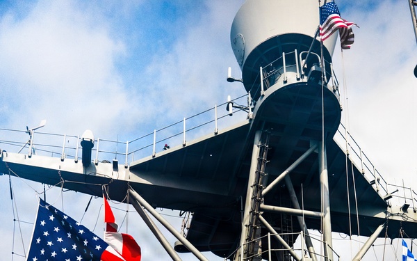Task Force Ashland Departs Naval Base San Diego Aboard USS Ashland