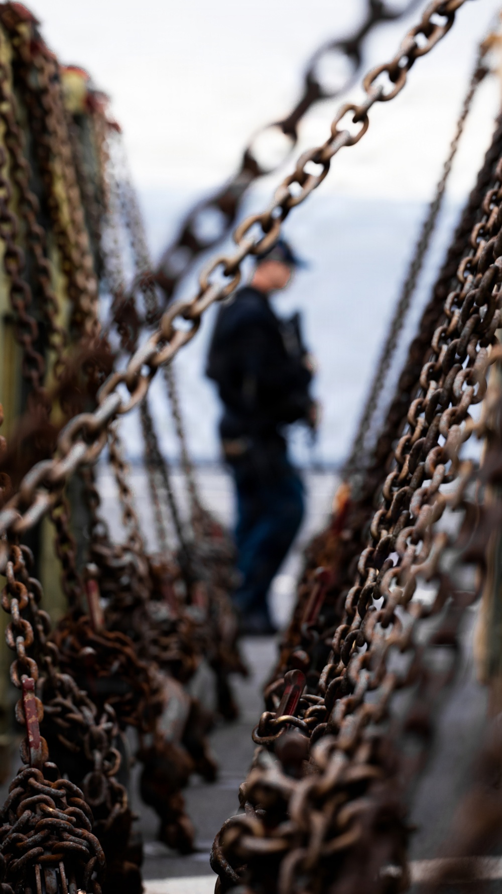 Sailors Aboard USS Ashland Provide Security Underway