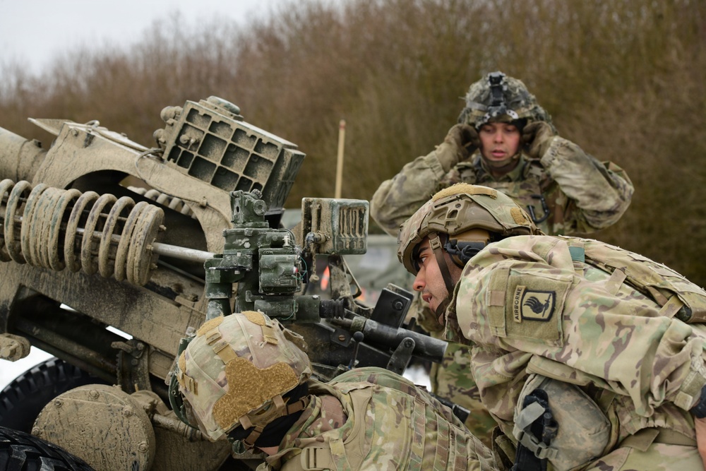 M119A3 Howitzer fires at Dynamic Front 26