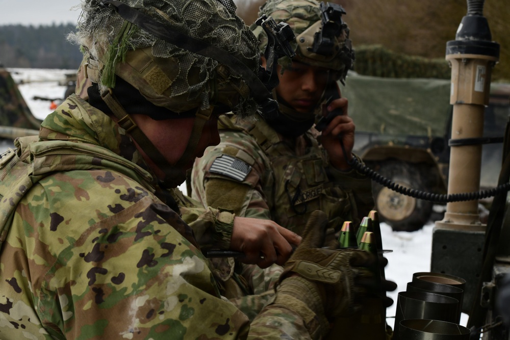 M119A3 Howitzer fires at Dynamic Front 26