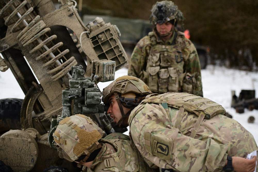 M119A3 Howitzer fires at Dynamic Front 26