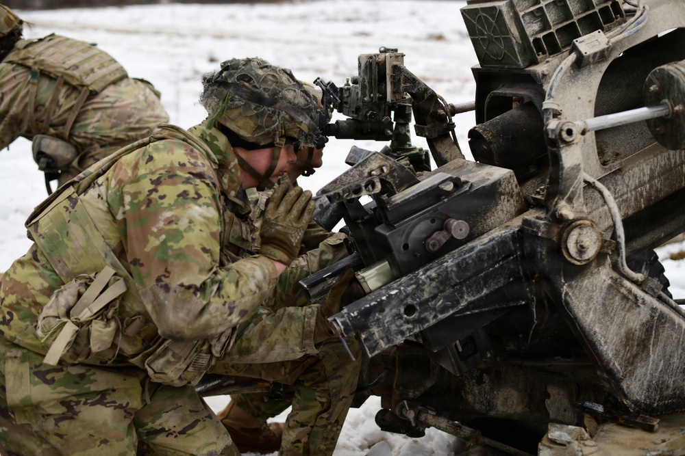 M119A3 Howitzer fires at Dynamic Front 26