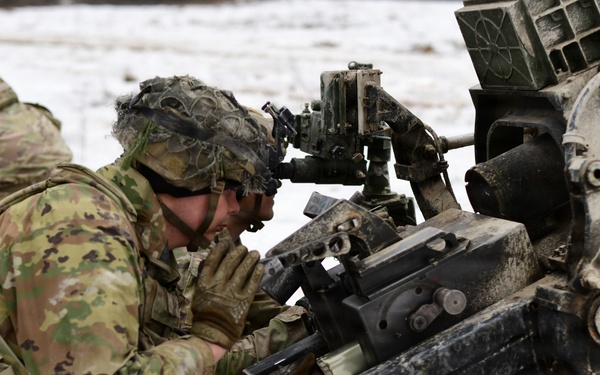 M119A3 Howitzer fires at Dynamic Front 26