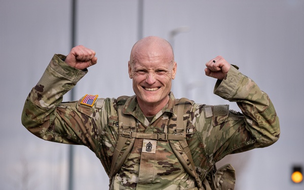 SETAF-AF troops conduct road march to compete for German military distinction