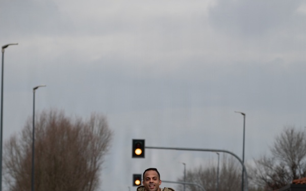 SETAF-AF troops conduct road march to compete for German military distinction