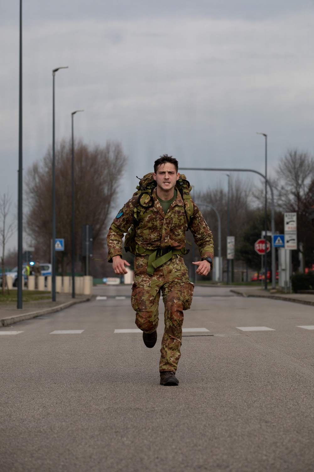 SETAF-AF troops conduct road march to compete for German military distinction