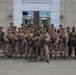 U.S. Marines with FAST Company Europe and Marine Security Guards conduct a emergency action test