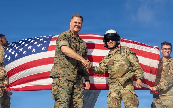 U.S. Army Sgt. Abdoo Reenlists