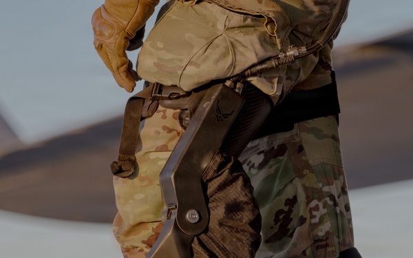 Utilizing an exo-skeleton