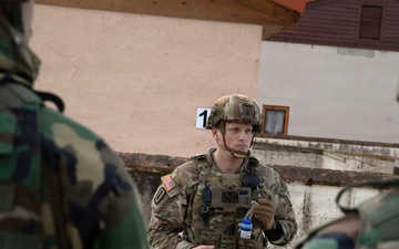 U.S. Army 702nd Ordnance Company (EOD) and Moldova Armed Forces conduct combined explosive hazard clearance during JMRC 2026