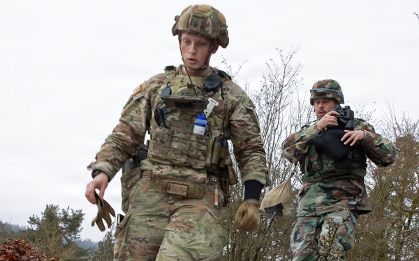 U.S. Army 702nd Ordnance Company (EOD) and Moldova Armed Forces conduct combined explosive hazard clearance during JMRC 2026