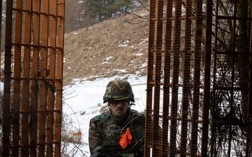 U.S. Army 702nd Ordnance Company (EOD) and Moldova Armed Forces conduct combined explosive hazard clearance during JMRC 2026