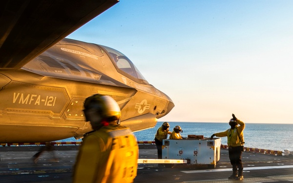 USS Tripoli Conducts Flight Operations