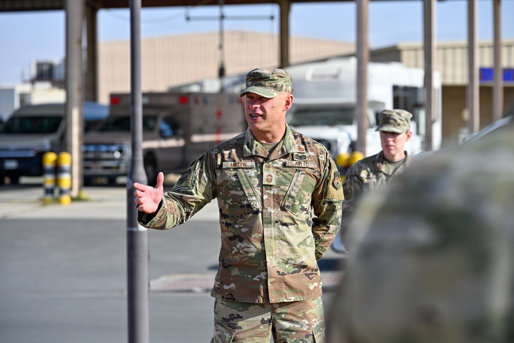 386th Air Expeditionary Wing Members Recognized for Volunteer Service