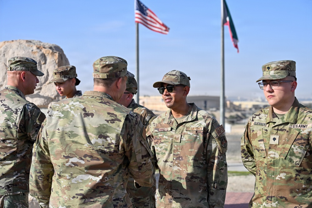 386th Air Expeditionary Wing Members Recognized for Volunteer Service