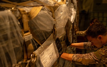 61st Expeditionary Airlift Squadron conducts airlift mission