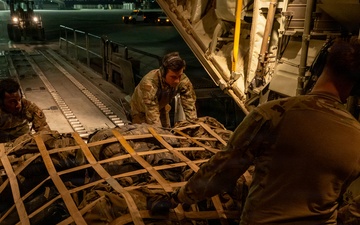 61st Expeditionary Airlift Squadron conducts airlift mission