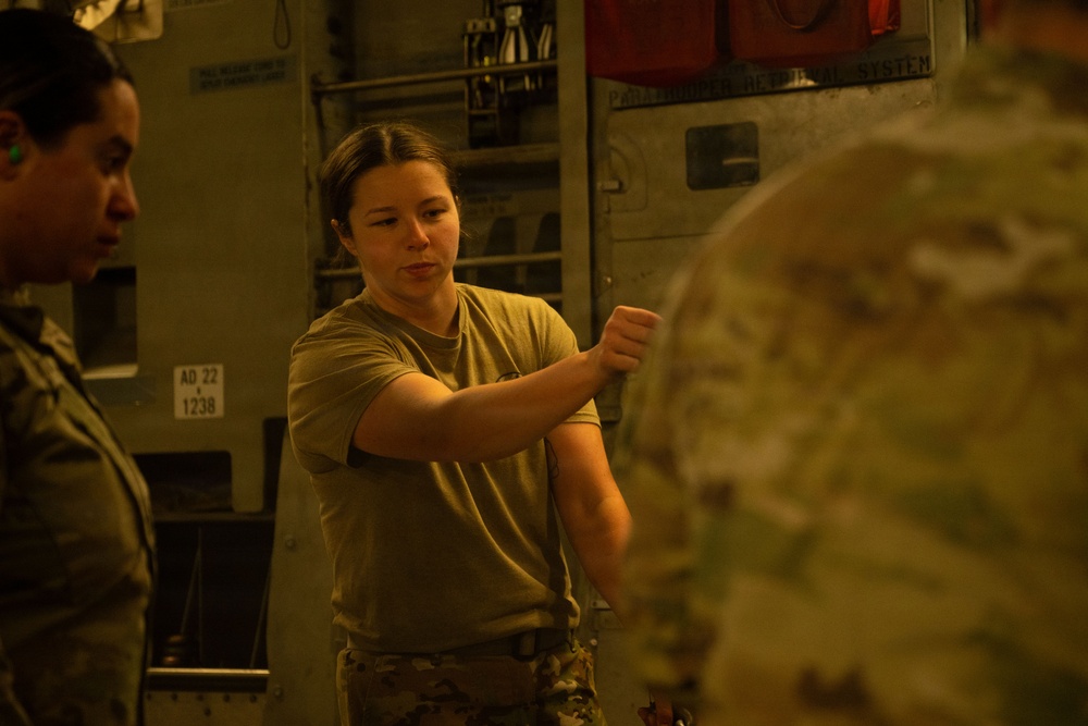 16th Expeditionary Airlift Squadron conducts airlift mission