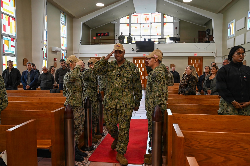 NCTAMS Lant Det Rota Change of Charge Ceremony