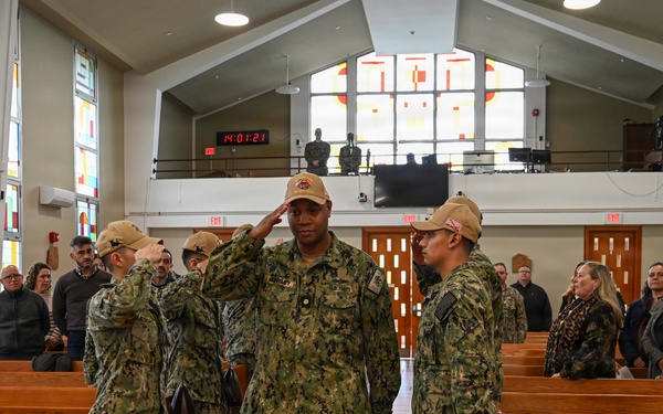 NCTAMS Lant Det Rota Change of Charge Ceremony