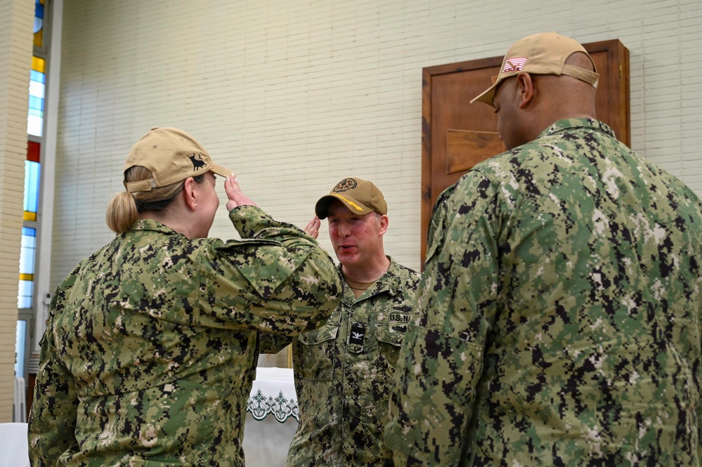 NCTAMS Lant Det Rota Change of Charge Ceremony