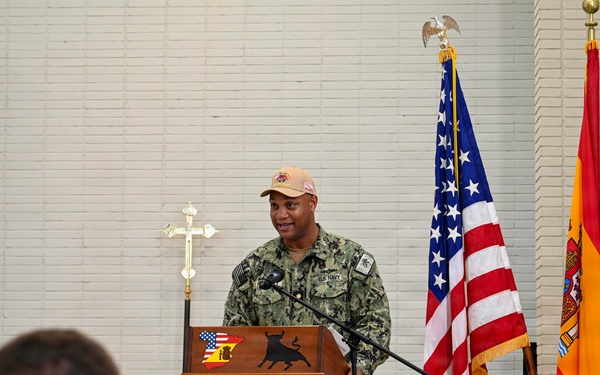 NCTAMS Lant Det Rota Change of Charge Ceremony