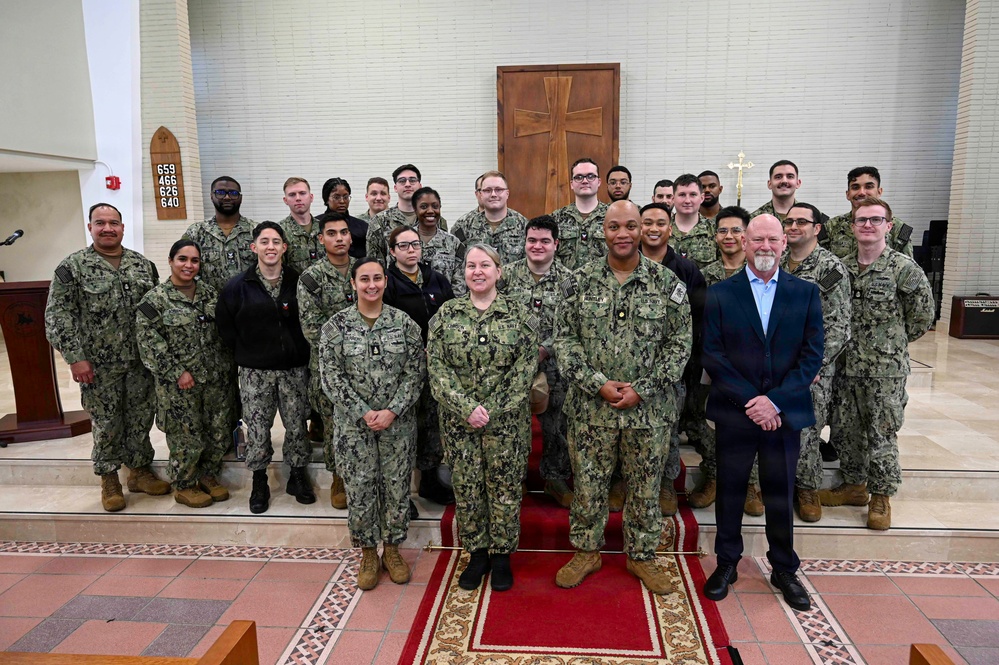 NCTAMS Lant Det Rota Change of Charge Ceremony