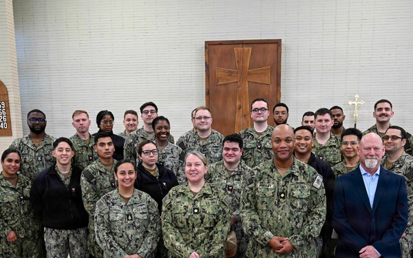 NCTAMS Lant Det Rota Change of Charge Ceremony