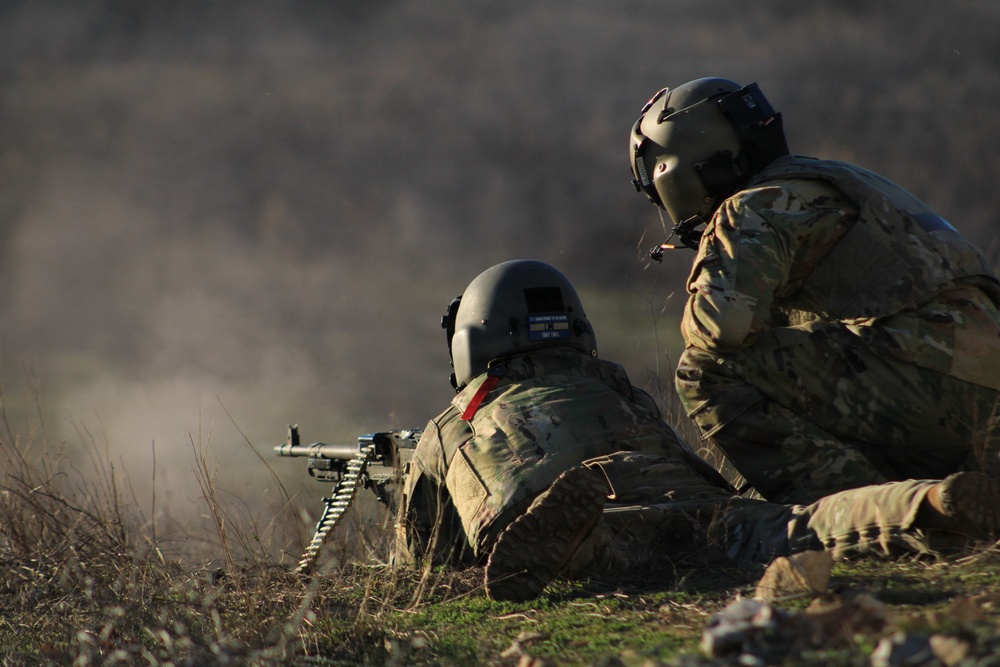 Task Force Brawler conducts table II aerial gunnery range
