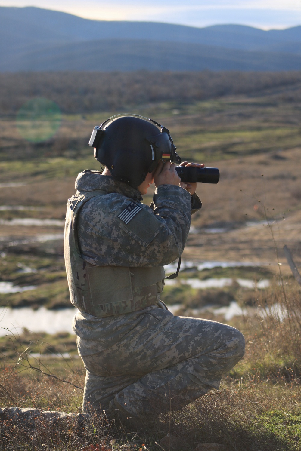 Task Force Brawler conducts table II aerial gunnery range