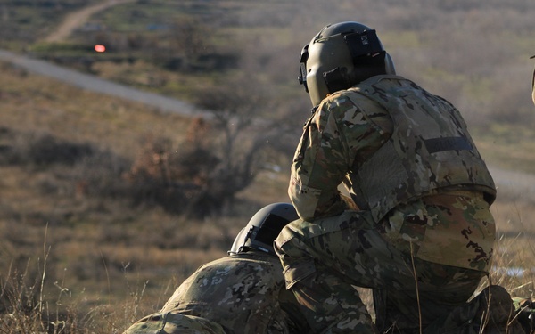 Task Force Brawler conducts table II aerial gunnery range