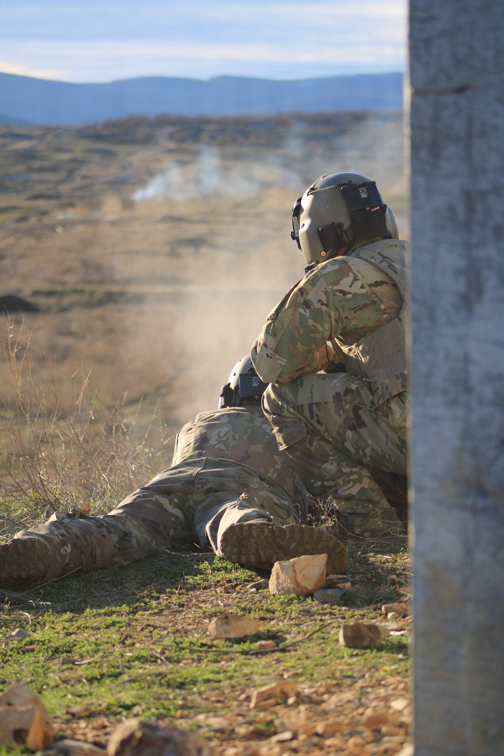 Task Force Brawler conducts table II aerial gunnery range