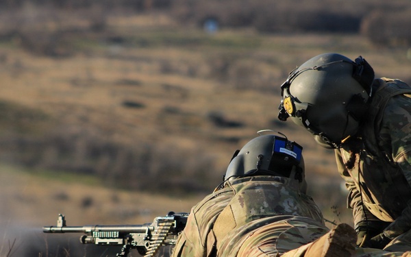 Task Force Brawler conducts table II aerial gunnery range