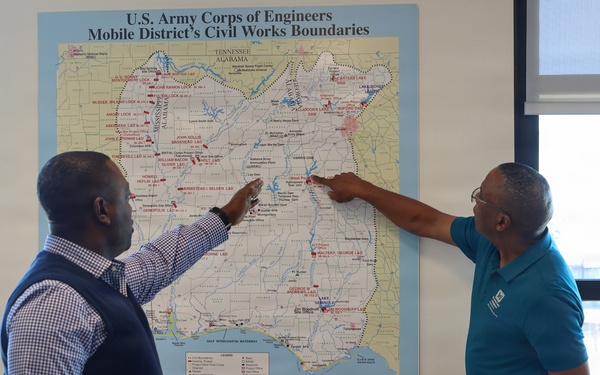 Mobile District commander takes part in ‘Water Manager for a Day’