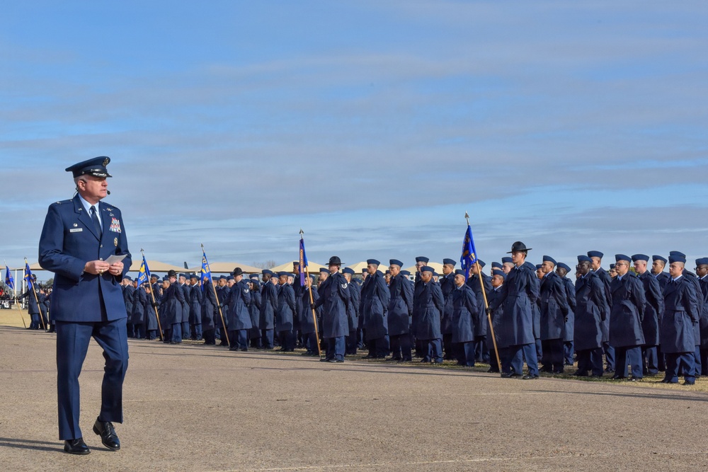 Trainee to Airmen: Honorary Commanders Witness BMT Graduation