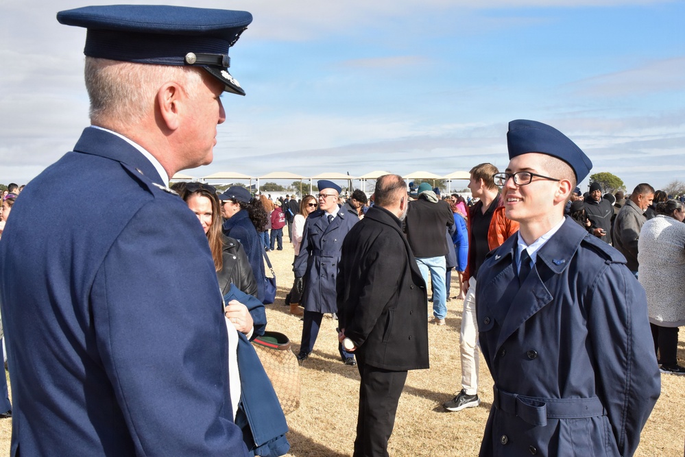 Trainee to Airmen: Honorary Commanders Witness BMT Graduation