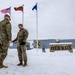 Brig. Gen. John P. Stanley meets with key leaders at Camp Herkus in Lithuania