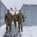 Brig. Gen. John P. Stanley meets with key leaders at Camp Herkus in Lithuania