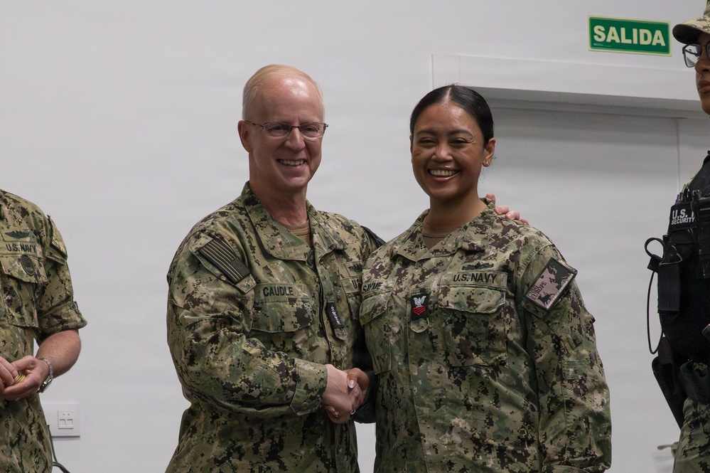 Chief of Naval Operations Adm. Daryl Caudle Visits NAVSTA Rota