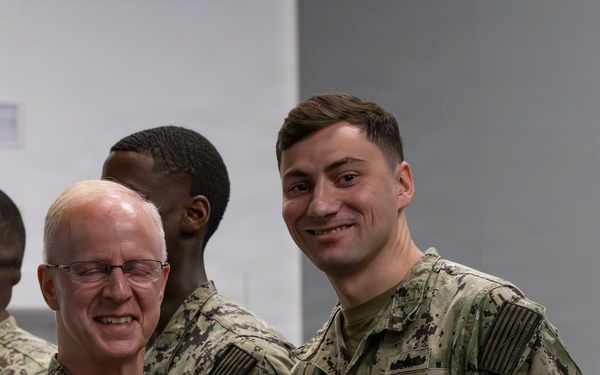 Chief of Naval Operations Adm. Daryl Caudle Visits NAVSTA Rota