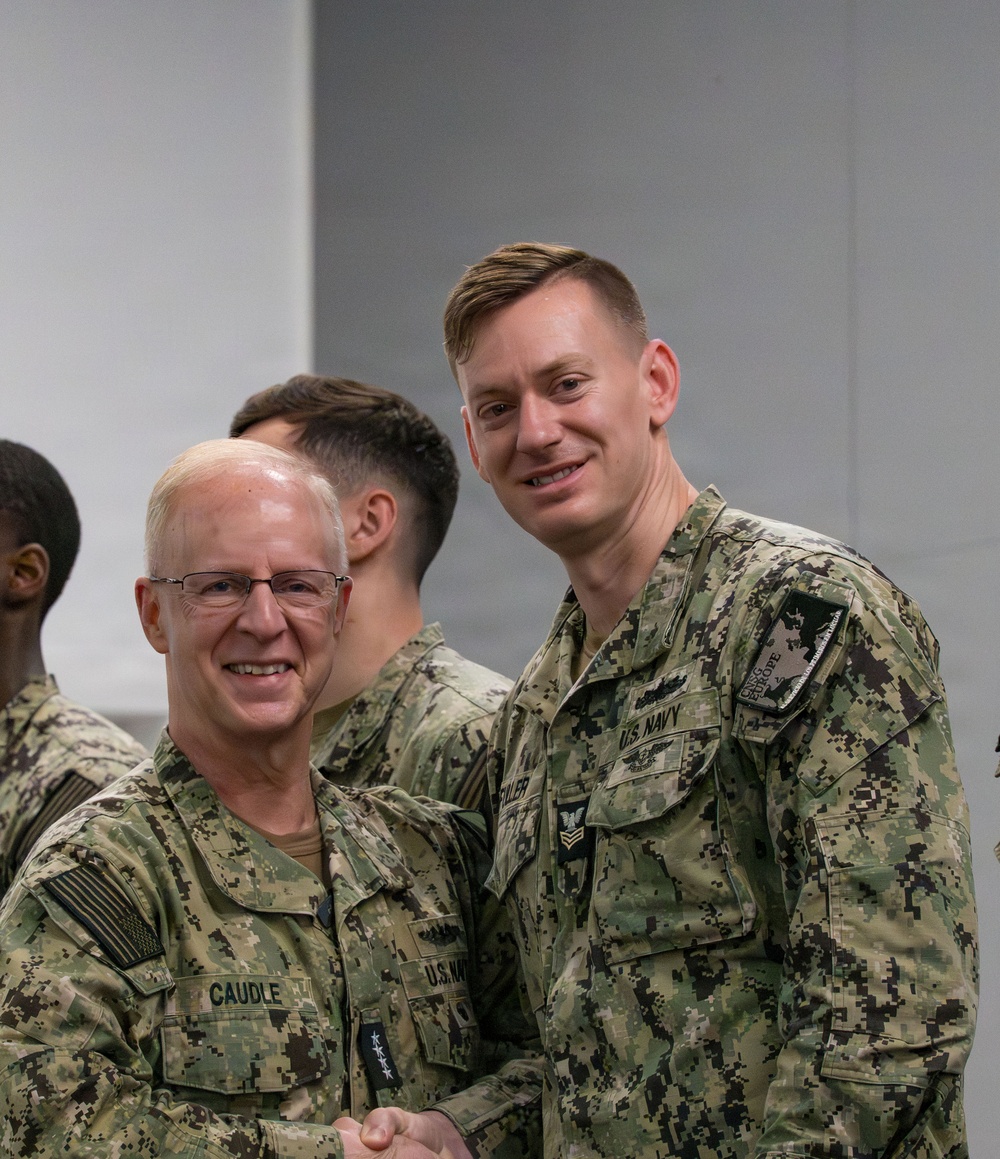 Chief of Naval Operations Adm. Daryl Caudle Visits NAVSTA Rota