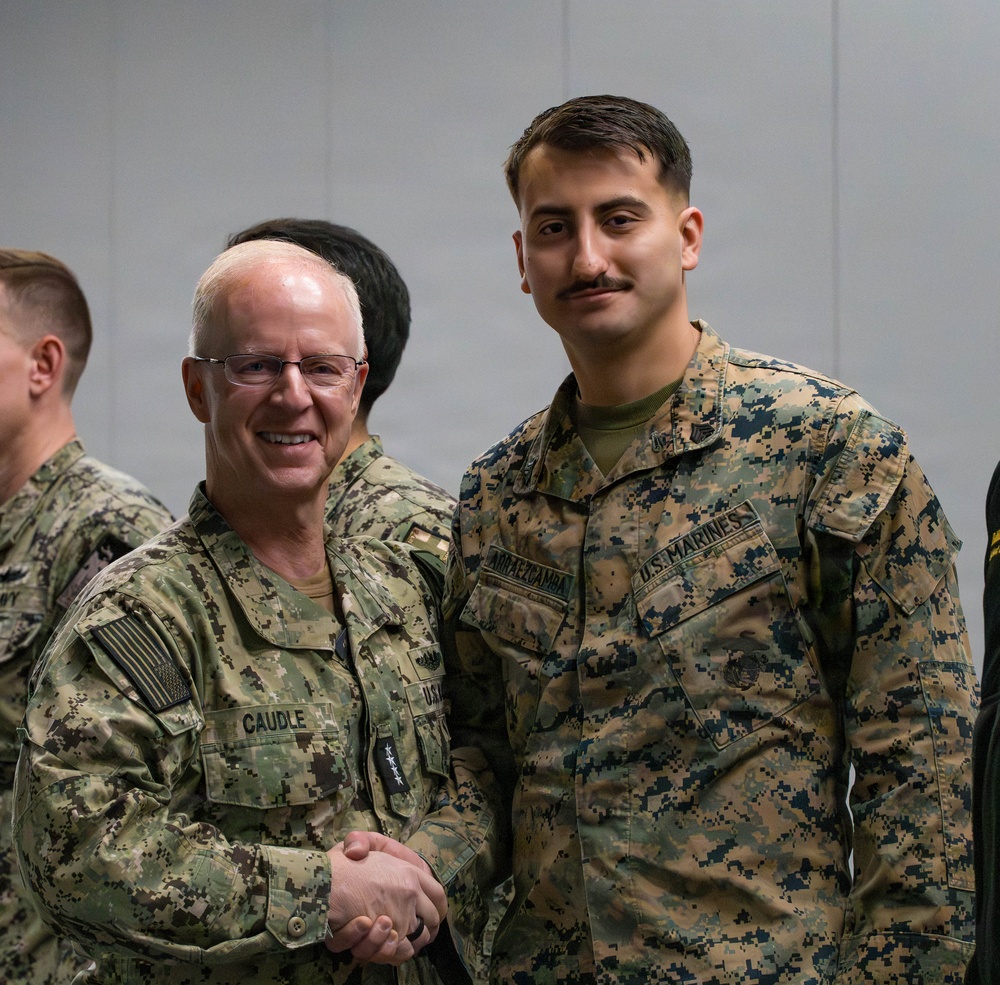 Chief of Naval Operations Adm. Daryl Caudle Visits NAVSTA Rota