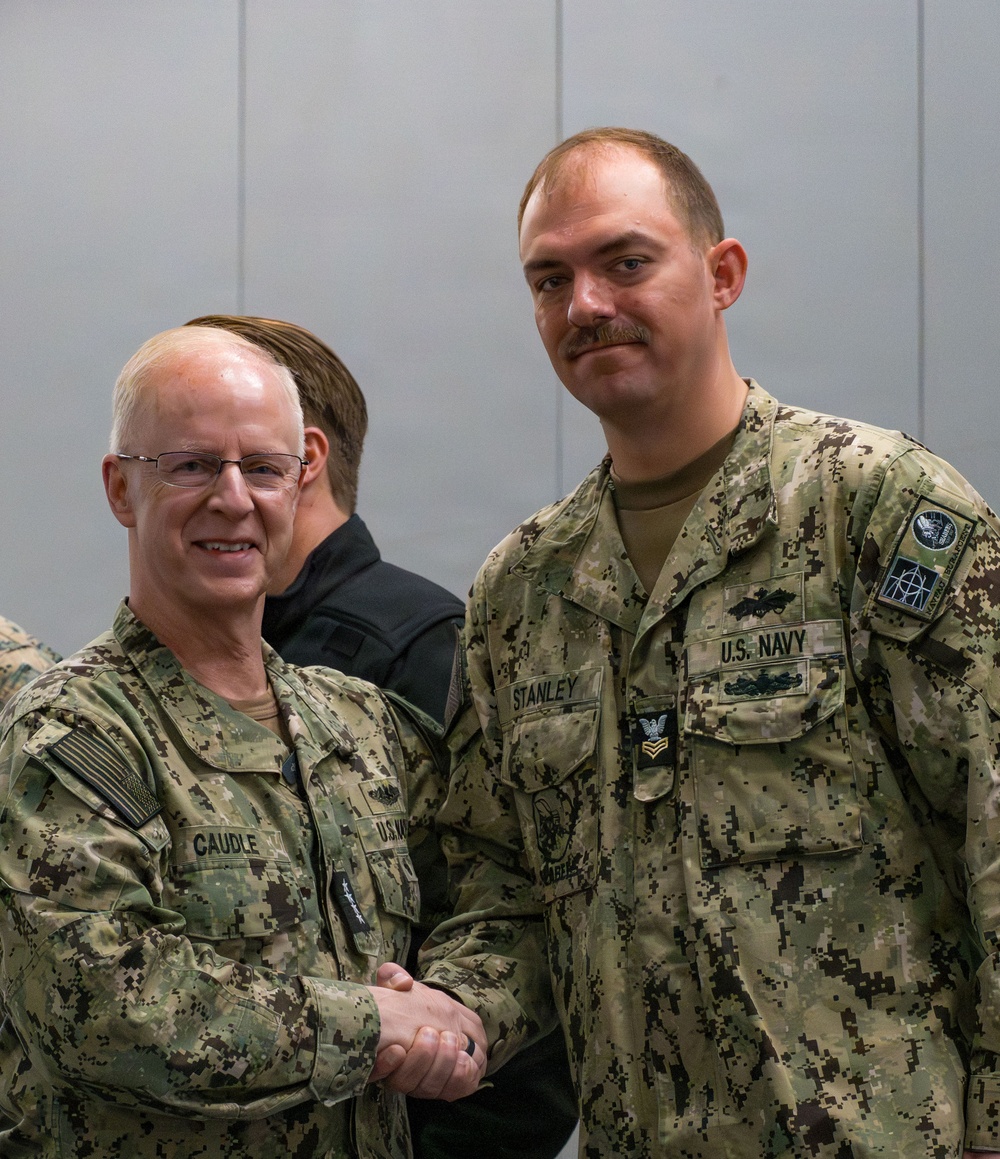Chief of Naval Operations Adm. Daryl Caudle Visits NAVSTA Rota