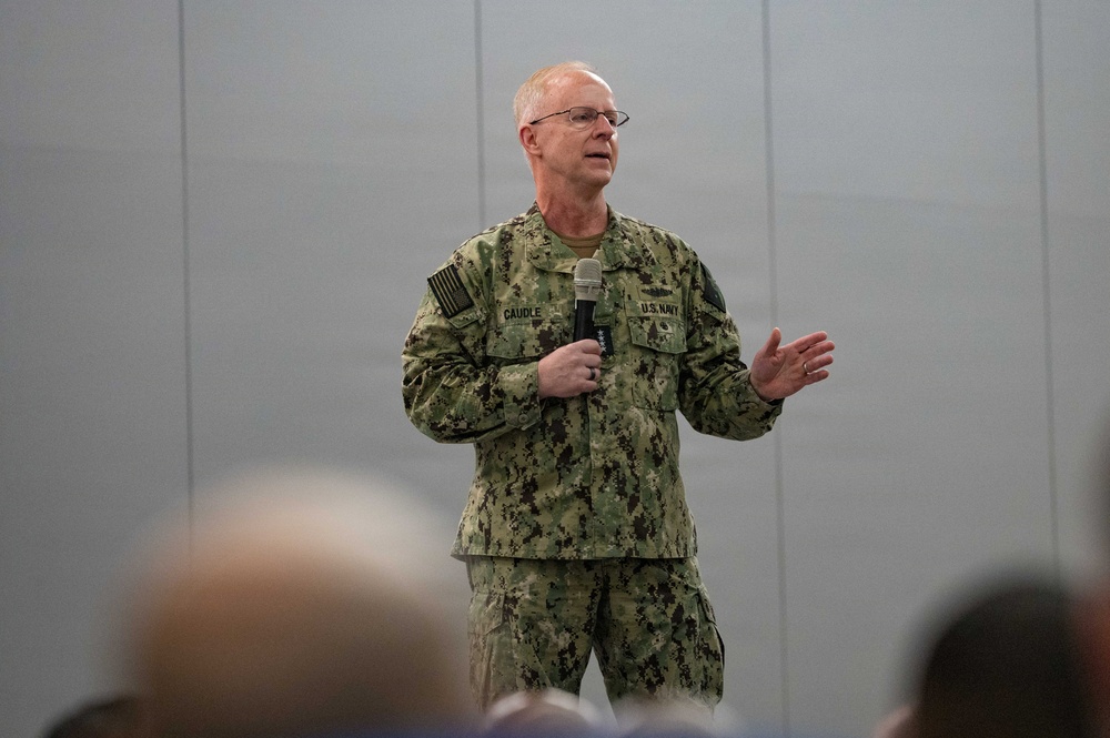 Chief of Naval Operations Adm. Daryl Caudle Visits NAVSTA Rota