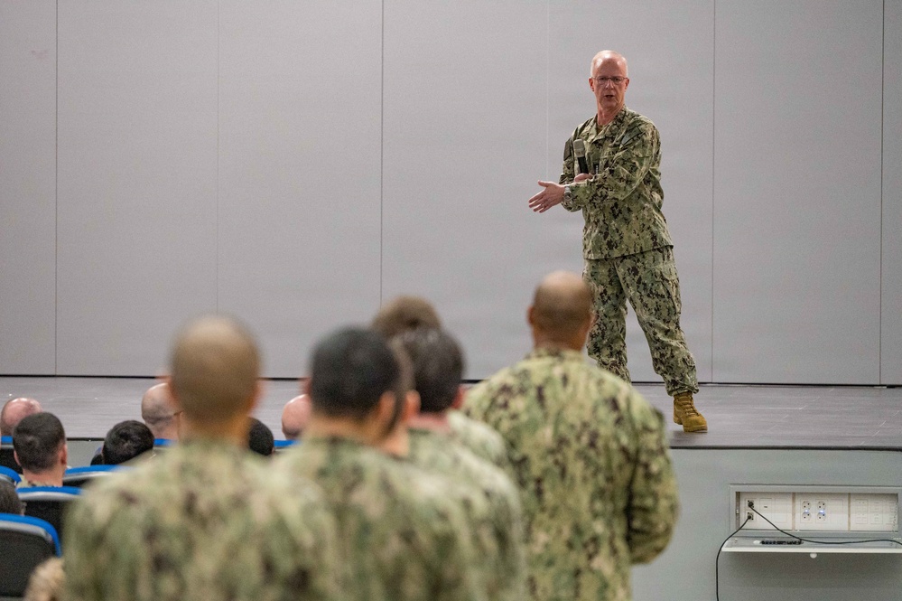 Chief of Naval Operations Adm. Daryl Caudle Visits NAVSTA Rota