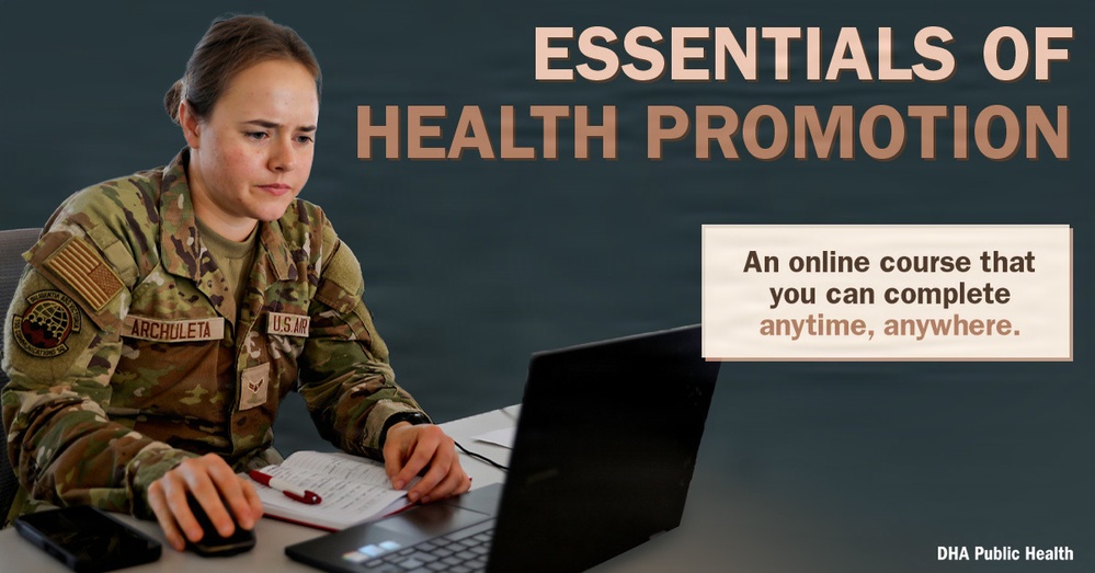 Defense Health Agency-Public Health launches comprehensive online Health Promotion Course