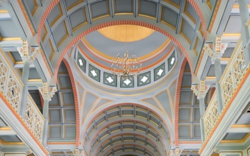 Delegations from U.S. Army Medical Research and Development Command and Walter Reed Army Institute of Research on the occasion of paying respect to the Army Medical Department at the Army Medical Department Command