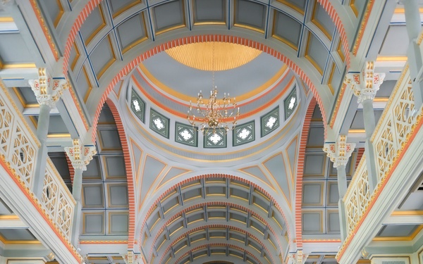 Delegations from U.S. Army Medical Research and Development Command and Walter Reed Army Institute of Research on the occasion of paying respect to the Army Medical Department at the Army Medical Department Command