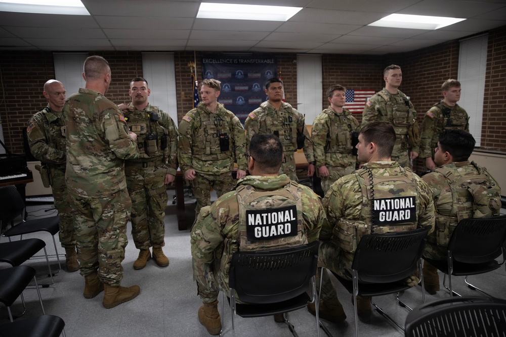 Indiana National Guardsmen Recognized for their Efforts