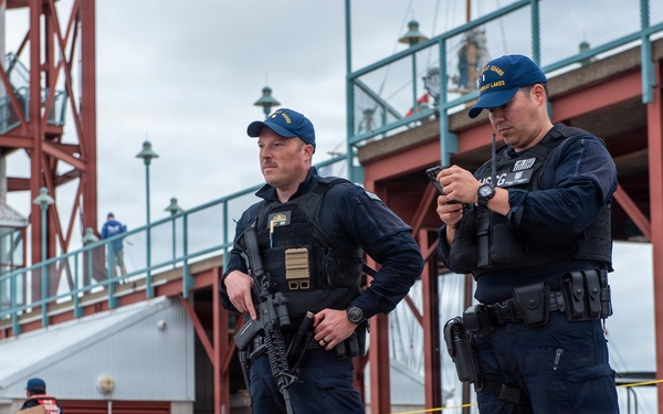 Coast Guard, partnering agencies, establish safety zones for Erie Tall Ships event